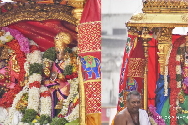 Chithirai Thiruvizha – Day 2 Morning Thangachaparam Street Procession