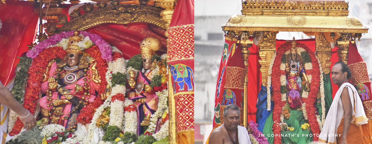 Chithirai Thiruvizha – Day 2 Morning Thangachaparam Street Procession