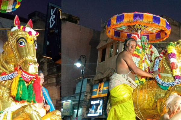 Chithirai Festival – 5th Day Night Golden Horse Procession.jpg
