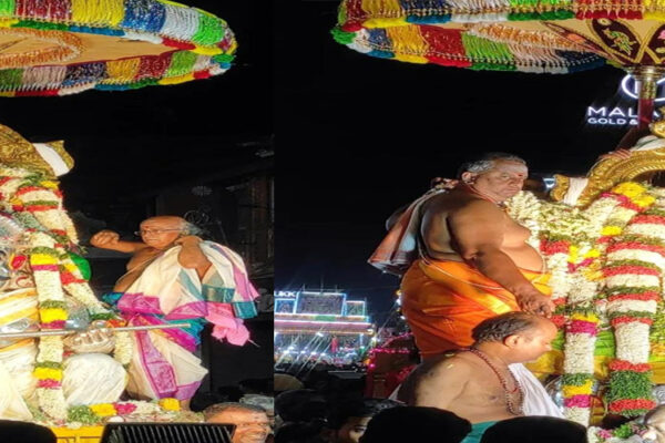 Chithirai Thiruvizha – Day 2 Night Procession on Bhootha and Anna Vahanams