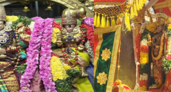 சித்திரைத் திருவிழா – நான்காம் நாள் காலை தங்கப்பல்லக்கு வீதி உலா