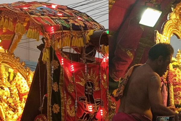 Chithirai Festival – Day 4 Night Golden Pallakku Procession